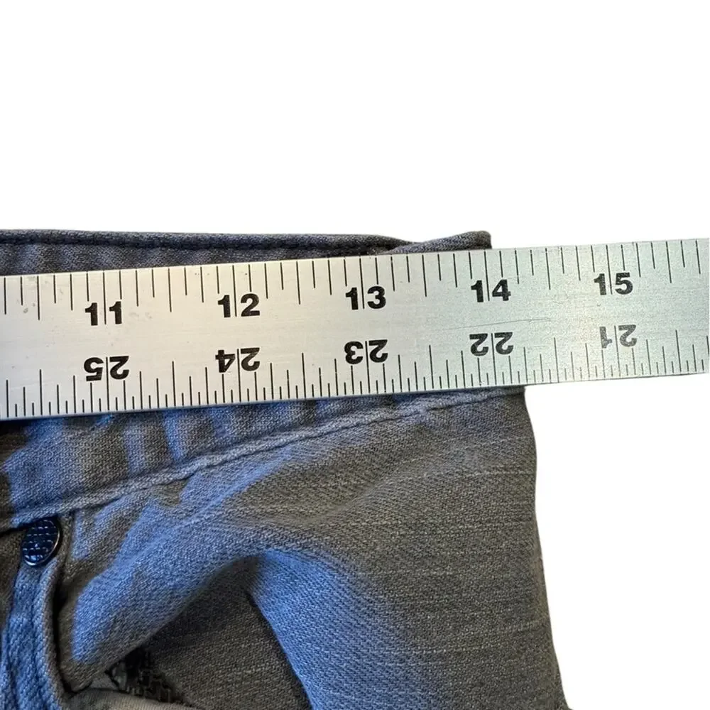 Vans Gray Straight Jeans Boys Size 16 Classic Style